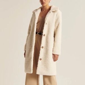 Abercrombie & Fitch Sherpa Coat